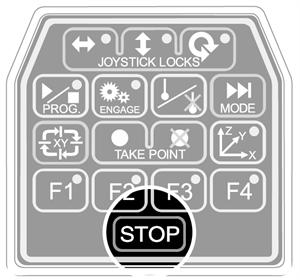 MCU W keypad stop