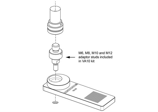 Fitting VA10 callibration artefact to CMM