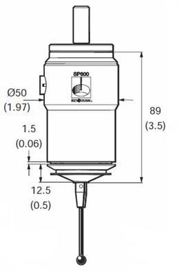 SP600 dimensions