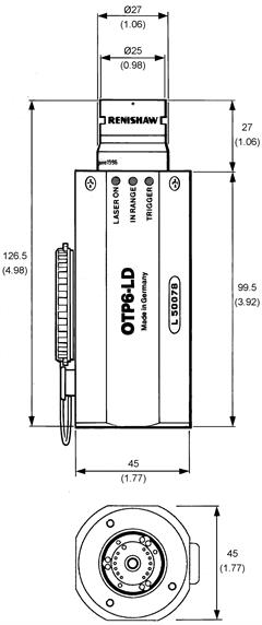 OTP6M dimensions