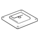 KM80 quill mount plate