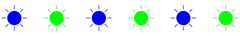 PHC20 visual diagnostics - Slow blue and green flash