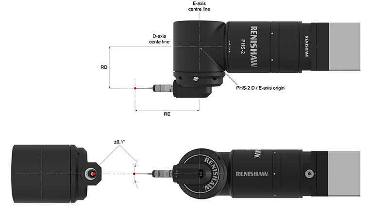 Technical drawing:  Technical drawing:  PHS-2 probe calibration