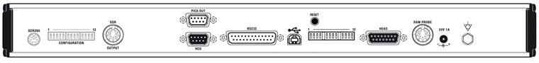 PHC10-3 PLUS with integrated probe interface rear view