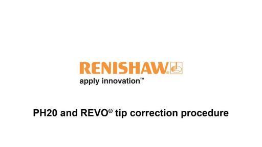 PH20 and REVO tip correction