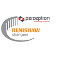 Renishaw changers promotion logo - Perceptron