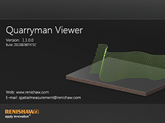 SplashScreen for Quarryman Viewer Software