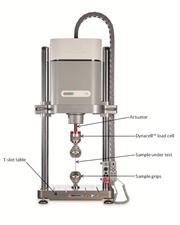 Instron E3000 linear-torsion test instrument annotated image