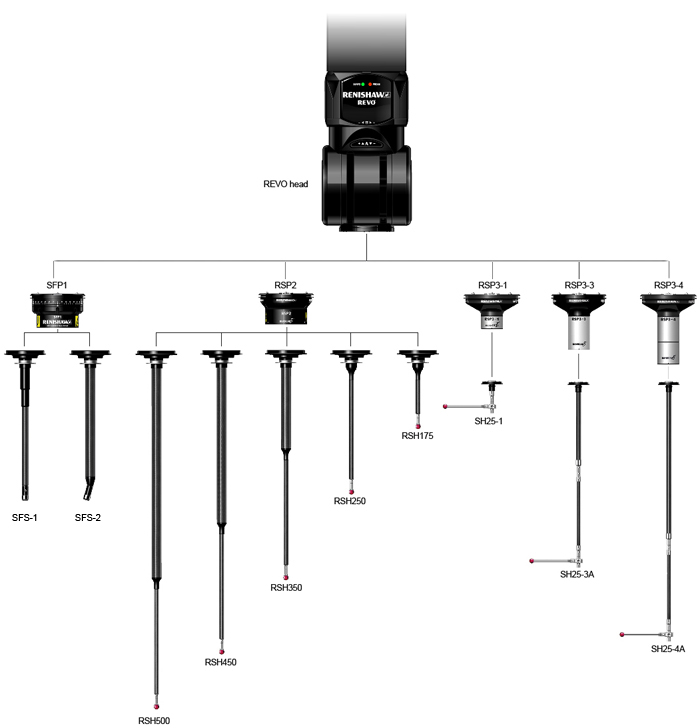 REVO family tree image for user's guide