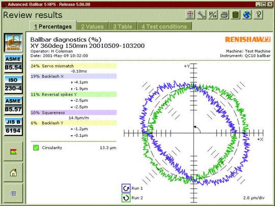 Ballbar 5 HPS screenshot1