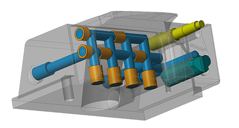 Conventional mould