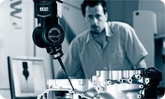 Duotone shot of CMM
