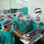 Dr Camilio Contreras Campana (centre) led the first NeuroMate procedure at the Hospital Nacional Guillermo Almenara in Lima, Peru