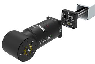 PHS-2 with KM1 kinematic mount and quill (showing cables)