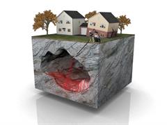 Subsidence illustration