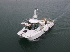 Dynascan mounted on coastal survey vessel