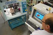 Boxtrees Precision - Boxford machine during test