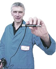 Branding image - man in blue coat