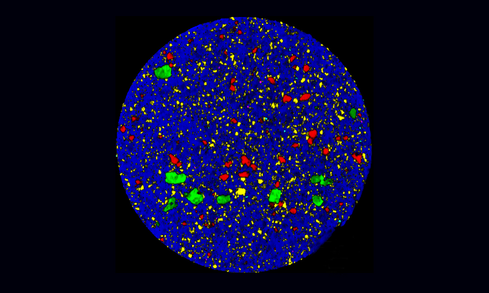 Imagen Raman de una tableta