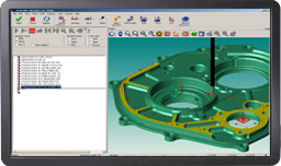 MODUS probe path simulation screenshot