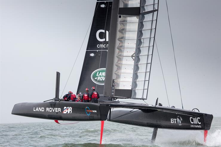 T2: A fighter jet on water (credit: Harry KH/Land Rover BAR)