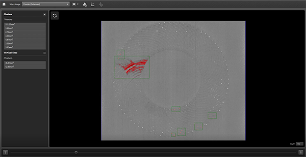 InfiniAM anomaly detection screenshot