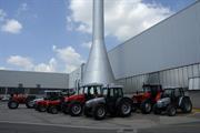 SAME DEUTZ-FAHR, Lamborghini  tractors at factory