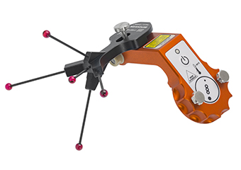 neurolocate with laser tool holder