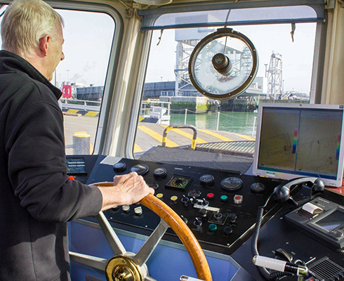 Merlin easily integrates with on-board systems on the survey vessel