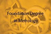 Foundation Degree in Metrology banner