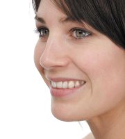 Smiling patient