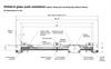 Installation drawing: RGS40-G glass scale