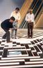 Alan Dibley demonstrating his Micromouse to Johnny Ball on ‘Think of a number’, 1983