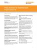 Data sheet: Probe software for machine tools - Program selection list