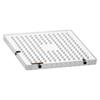 R-PV-13150150-10-4 - M4 multi-hole acrylic plate, 11.7 mm &#215; 150 mm &#215; 150 mm