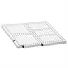 R-PV-501616-50-20 - 1/4-20 multi-hole acrylic plate, 0.47 in &#215; 16 in &#215; 16 in
