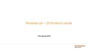 Presentation:  Unaudited 2019 interim results