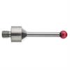 A-5003-5220 - M5 Ø5 mm ruby ball, tungsten carbide stem, L 30 mm, EWL 21.5 mm