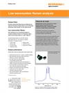 Low wavenumber Raman analysis