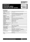 Data sheet:  FORTiS-S™ FS (Functional Safety) enclosed encoder system