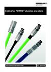 Data sheet:  Cables for FORTiS™ absolute encoders