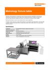 Data sheet:  Metrology fixture table