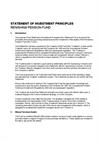 Statement of Investment Principles 13.1.2022