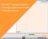 Equator™ gauging system - Creating a new Environment in EquatorServer