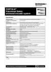 Data sheet:  FORTiS-N™ FS (Functional Safety) enclosed encoder system