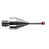 A-5000-7547 - M4 Ø2 mm ruby ball, stainless steel stem, L 19 mm, EWL 9.2 mm