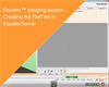Equator™ gauging system - Creating the RefTool in EquatorServer