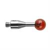 A-5000-4154 - M2 Ø4 mm ruby ball, stainless steel stem, L 10 mm, EWL 10 mm