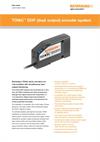 Data sheet:  TONiC™ DOP (dual output) encoder system