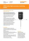 Flyer:  SP80 ultra-high accuracy scanning probe